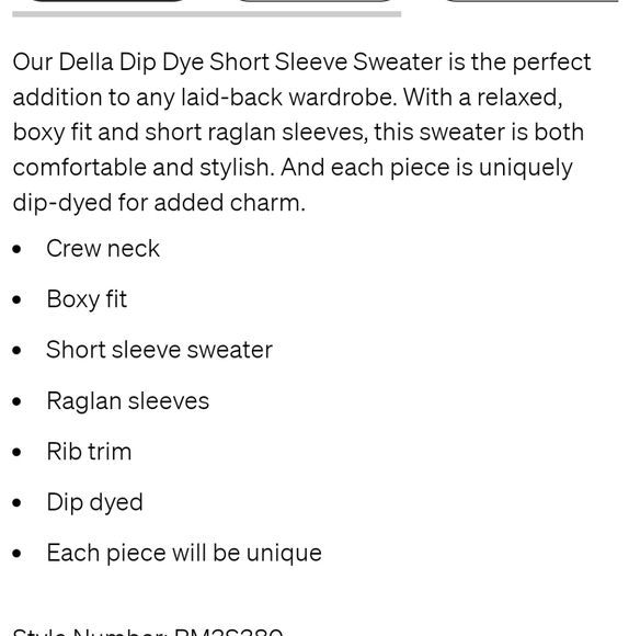 Splendid Della dip dye sweater - Picture 2 of 8